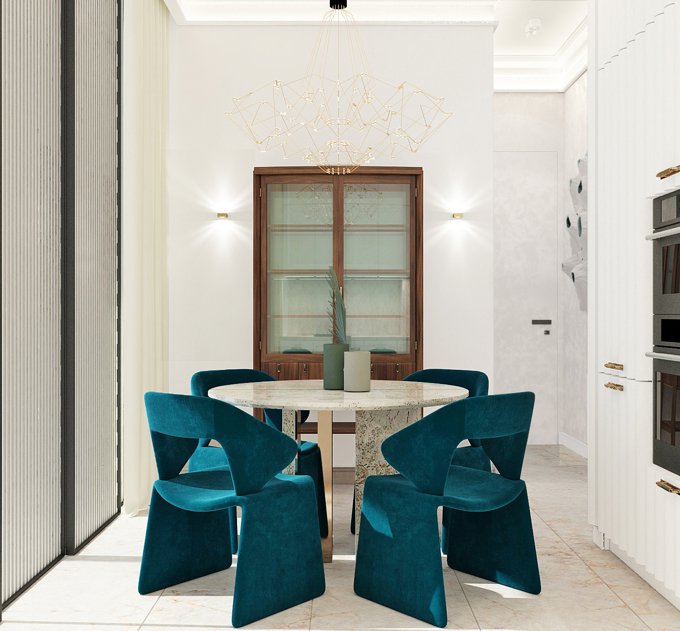 3D 3dmodel apartement architecture interior design  INTERIOR RENDERING Render Residential interior visualization visualization3d
