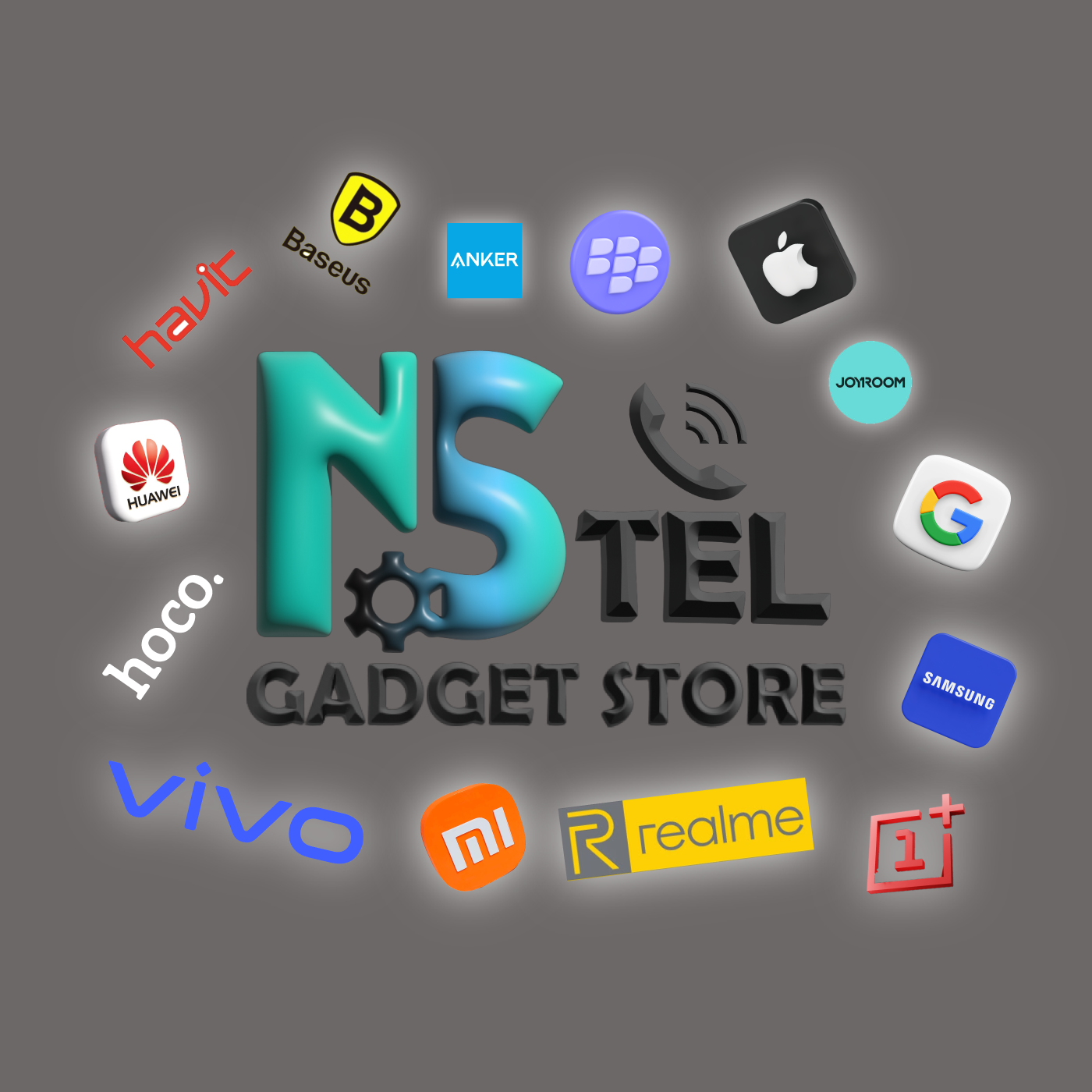 Logo Design marketing   Brand Design Graphic Designer adobe illustrator Advertising  logo Telecom gadgetshop gadgetstore