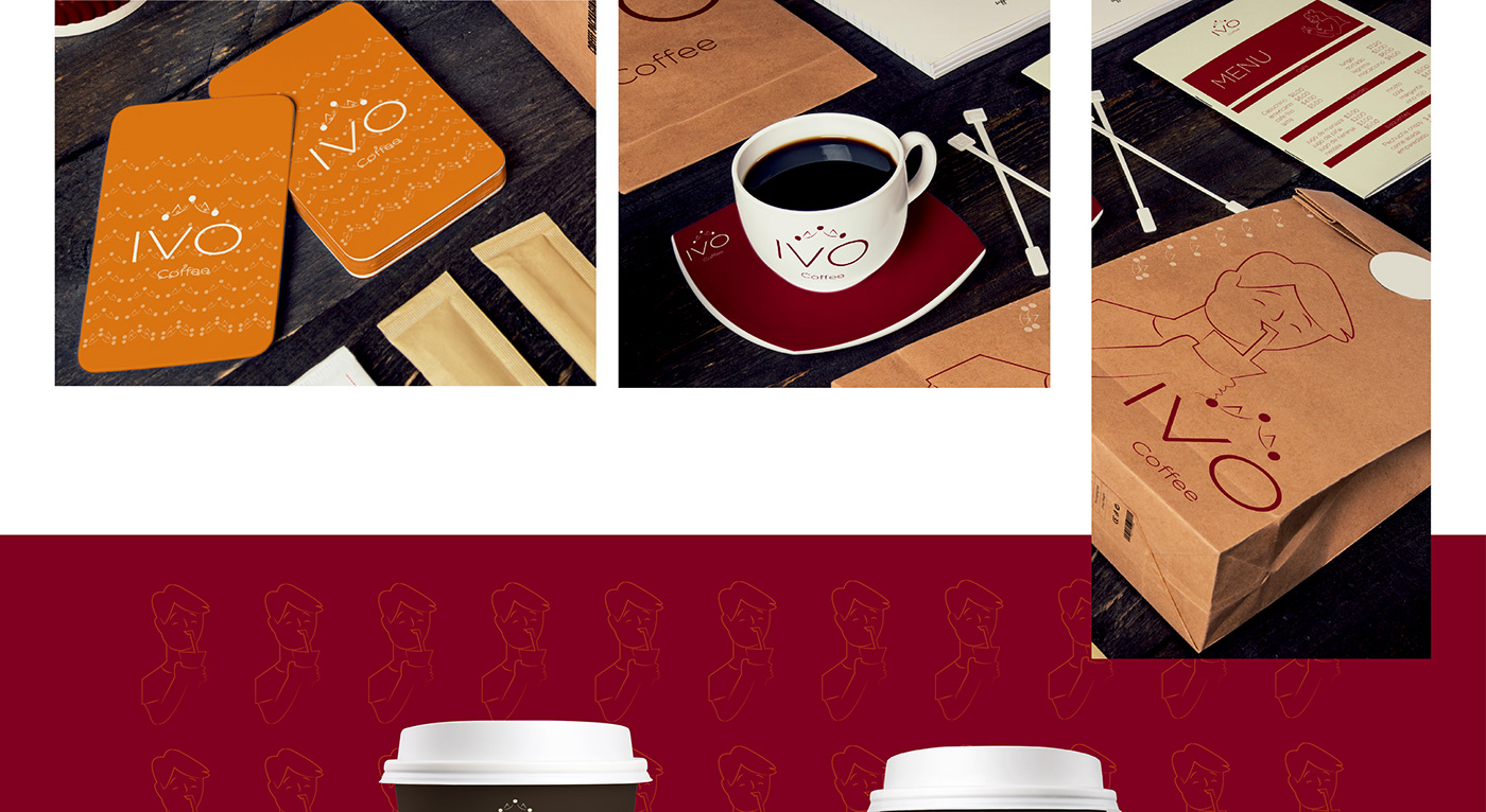coffee cup coffee shop Coffee brand identity branding  identidade visual adobe illustrator graphic design  Brand Design visual identity
