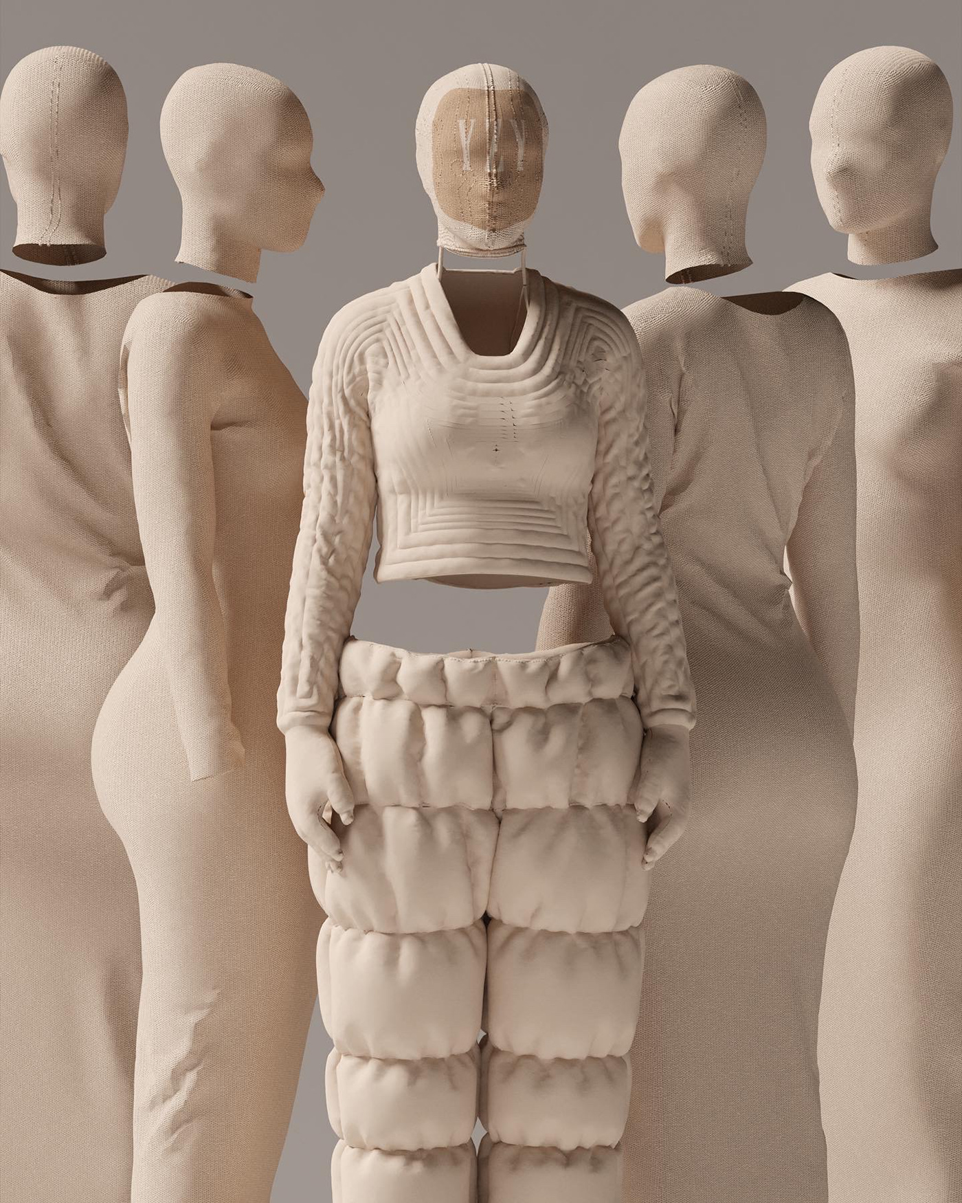 3D architecture design digital fashion Fashion  Photography  Render sculptures