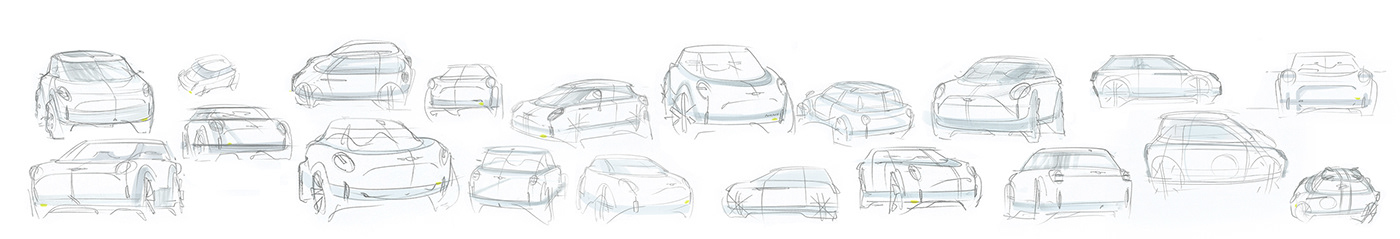 automotive   Automotive design BMW car car design concept MINI MINI Cooper transportation Transportation Design
