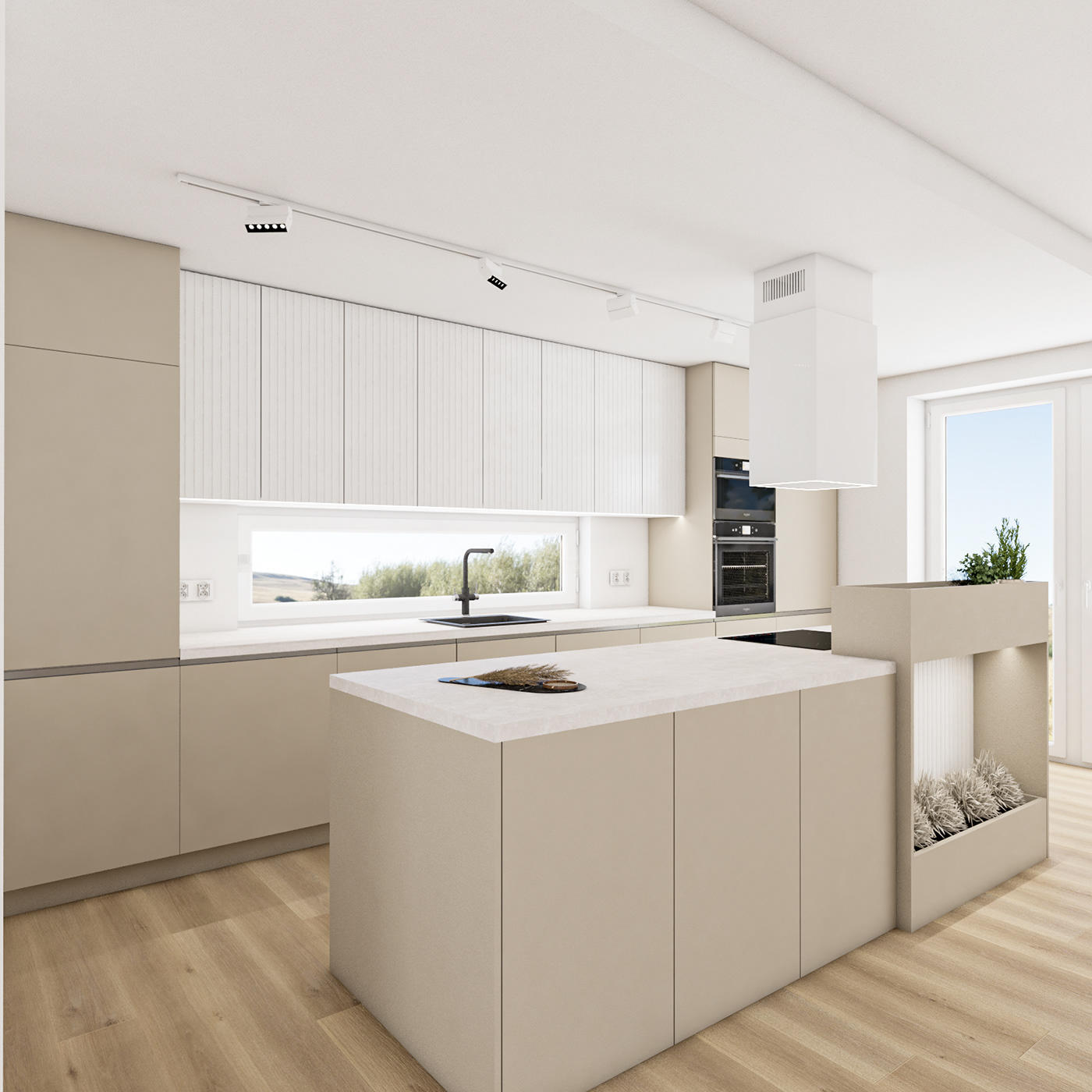 archviz interior design  kitchen kitchen design Render visualization vray