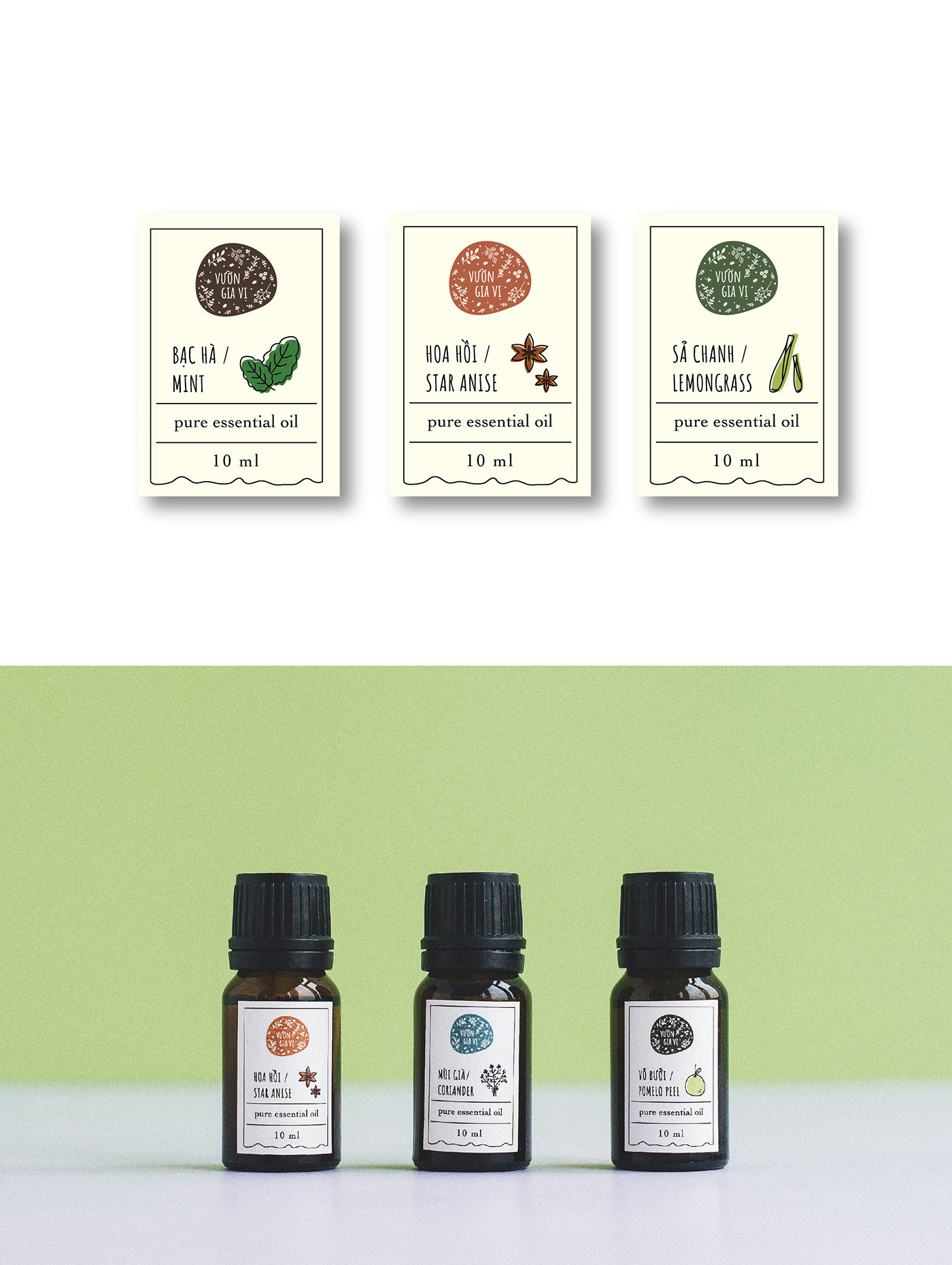 herbal herbs organic ILLUSTRATION  doodle rosemary logo Packaging soap branding 