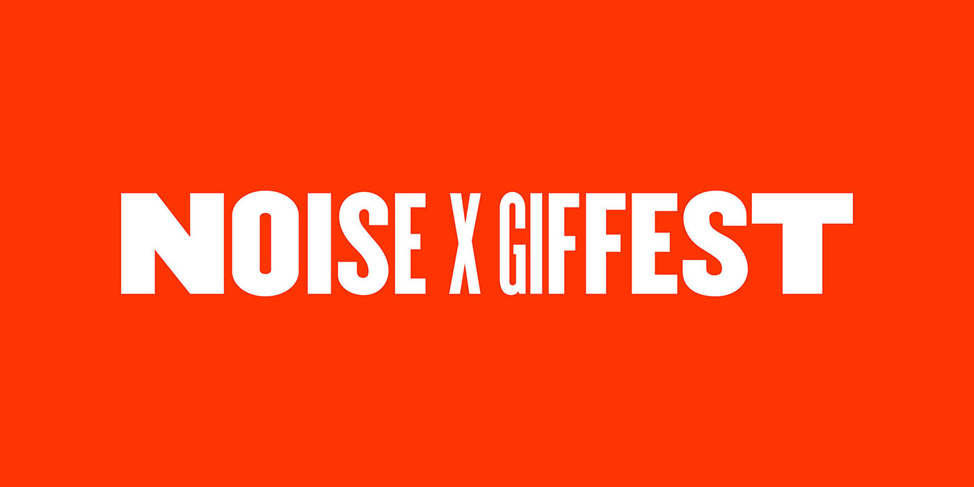 ufho 3D giffest festival gif singapore typographic animation  identity motion