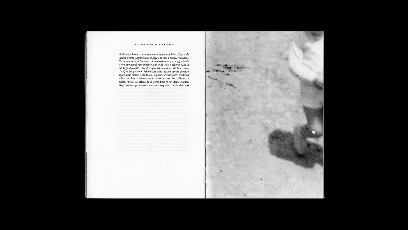 Autoedición grabado libro novela experimental serigrafia book book design Fotografia art direction  editorial