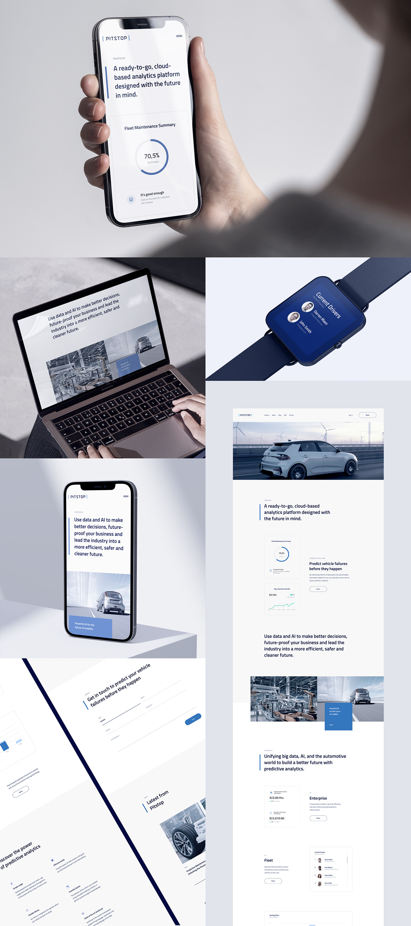 automotive   brand identity branding  Logo Design Startup ui design UI/UX Web Design  Website web development 