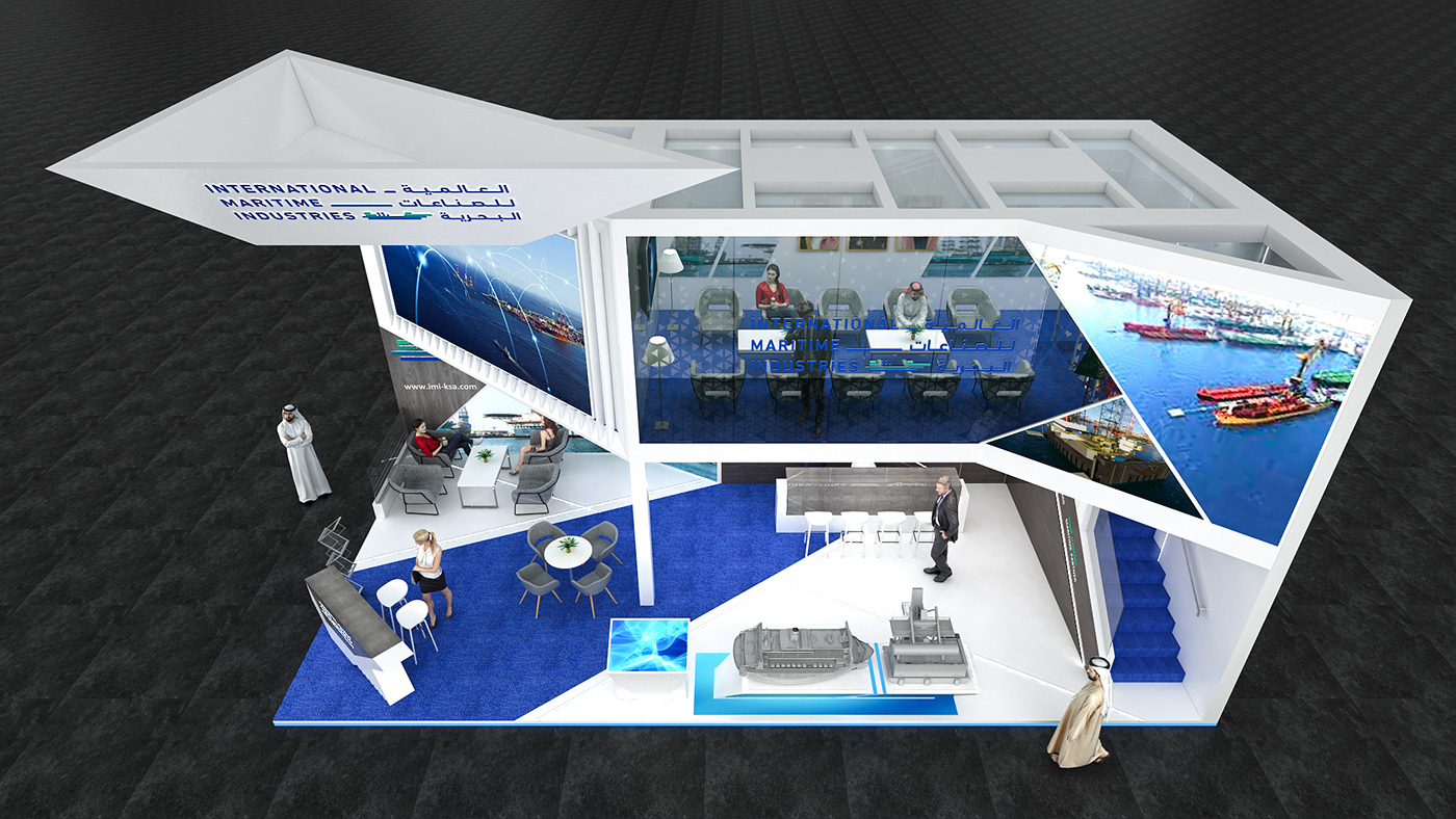 Exhibition  booth design exhibition stand booth Stand Exhibition Design  design adil khan Trade Show Event