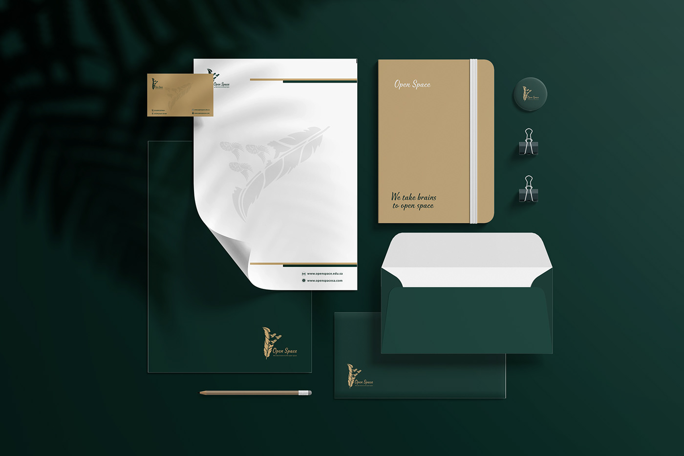 branding  graphicdesign logodesign Open Space Packaging