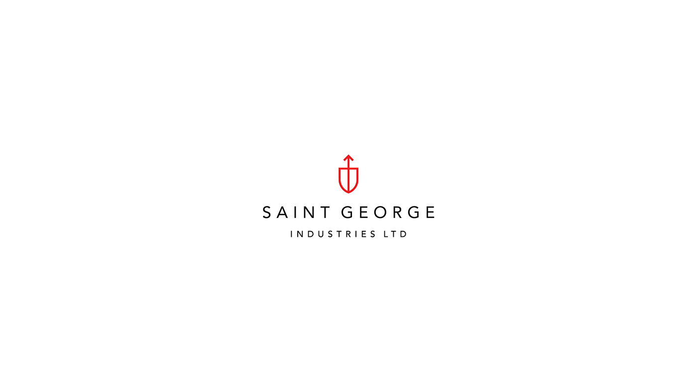 saint George Industries branding  logo products