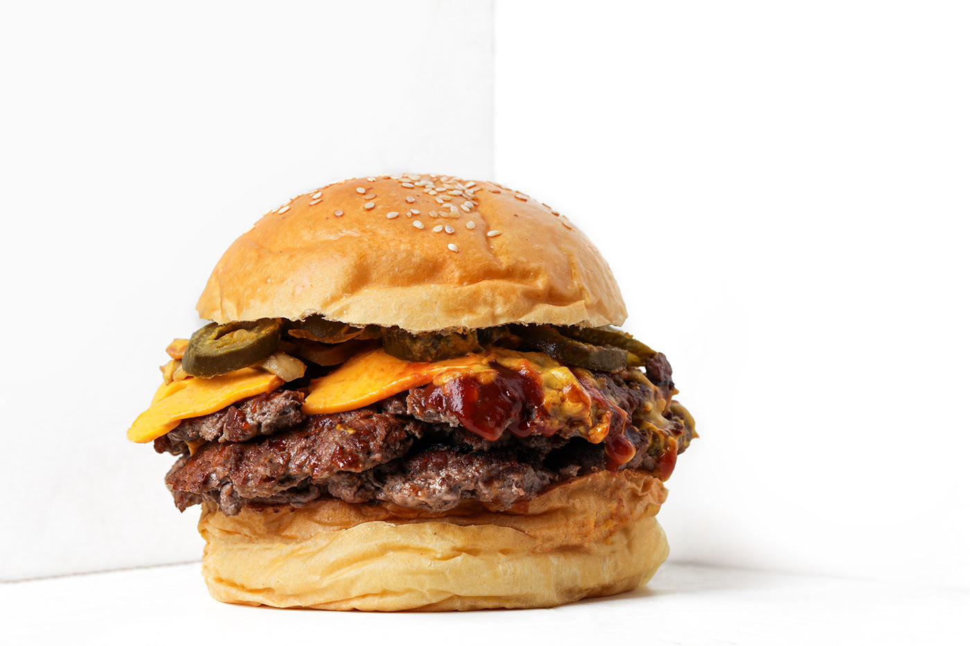 hamburger burger Food  sandwich cafe Coffee restaurant visual identity Brand Design beefburger