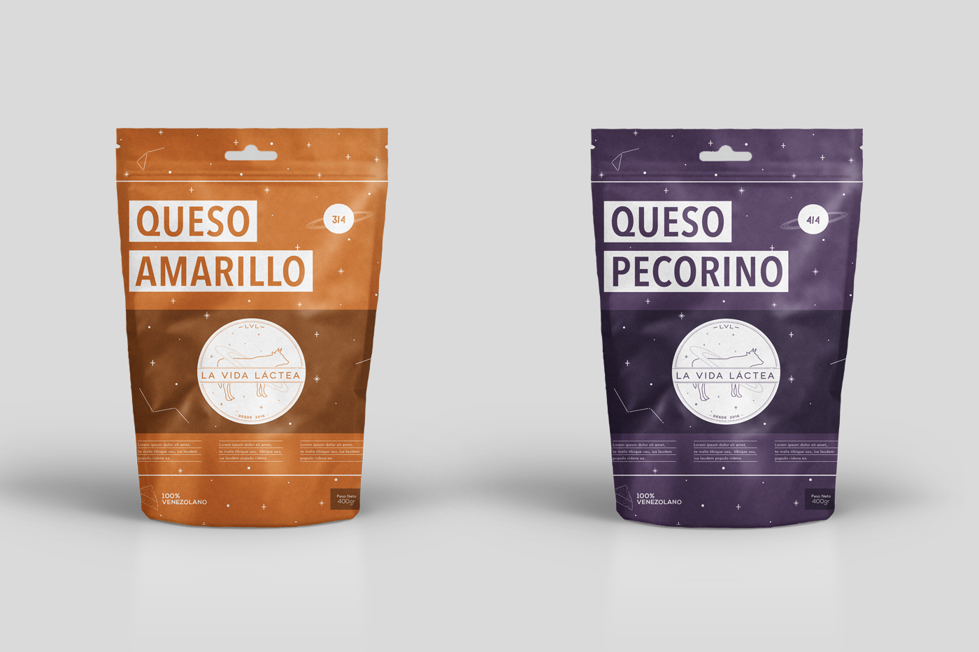 Cheese branding  logo queso package
