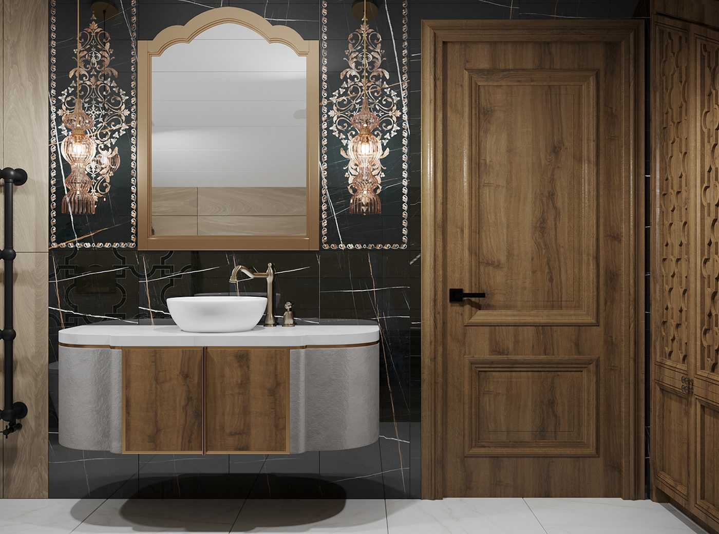 bathroom Interior architecture interior design  дизайн интерьера Санузел Душевая wc Kerama marazzi туалет