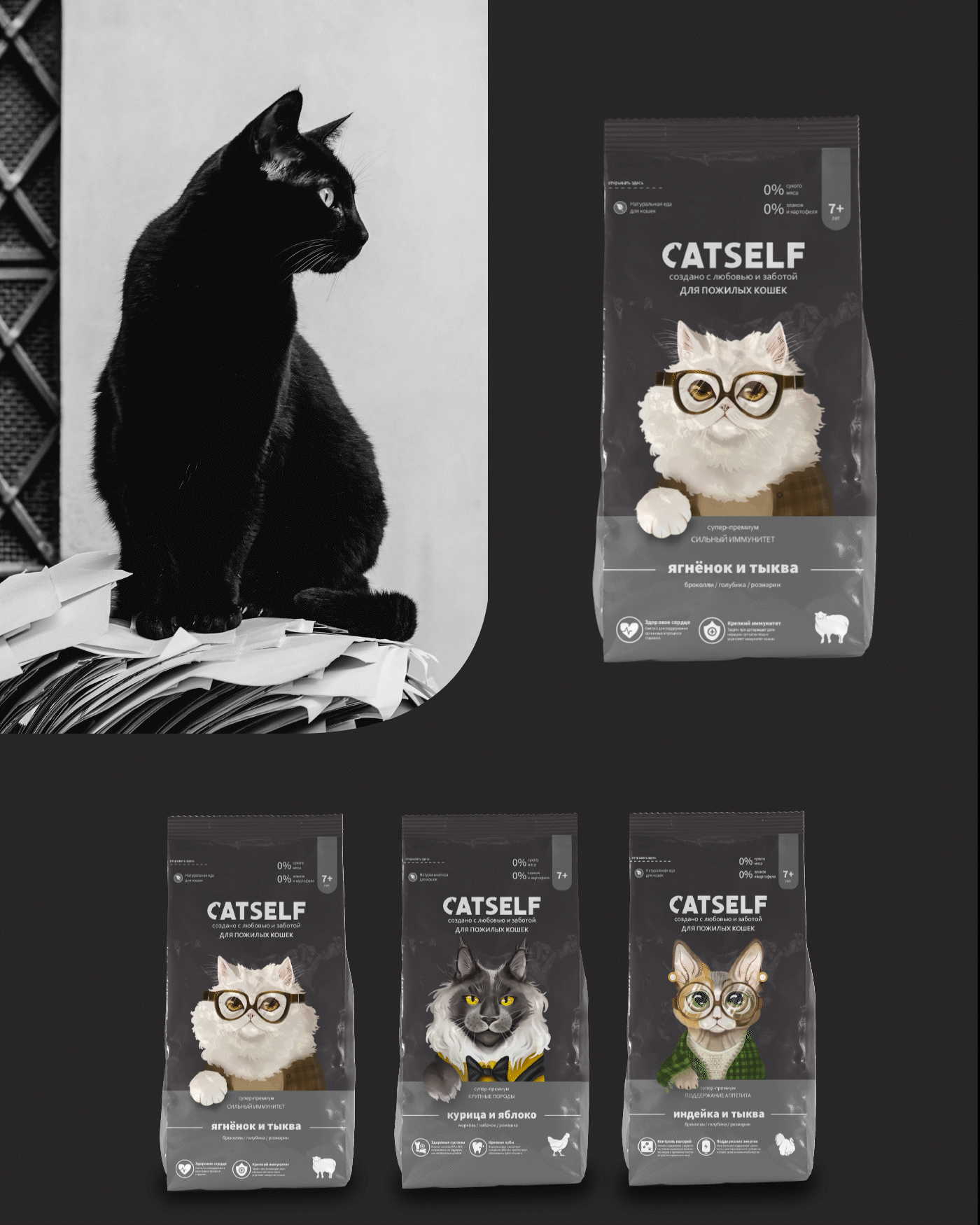 Cat Character Packaging product design  brand identity Graphic Designer Logo Design identity brand adobe illustrator