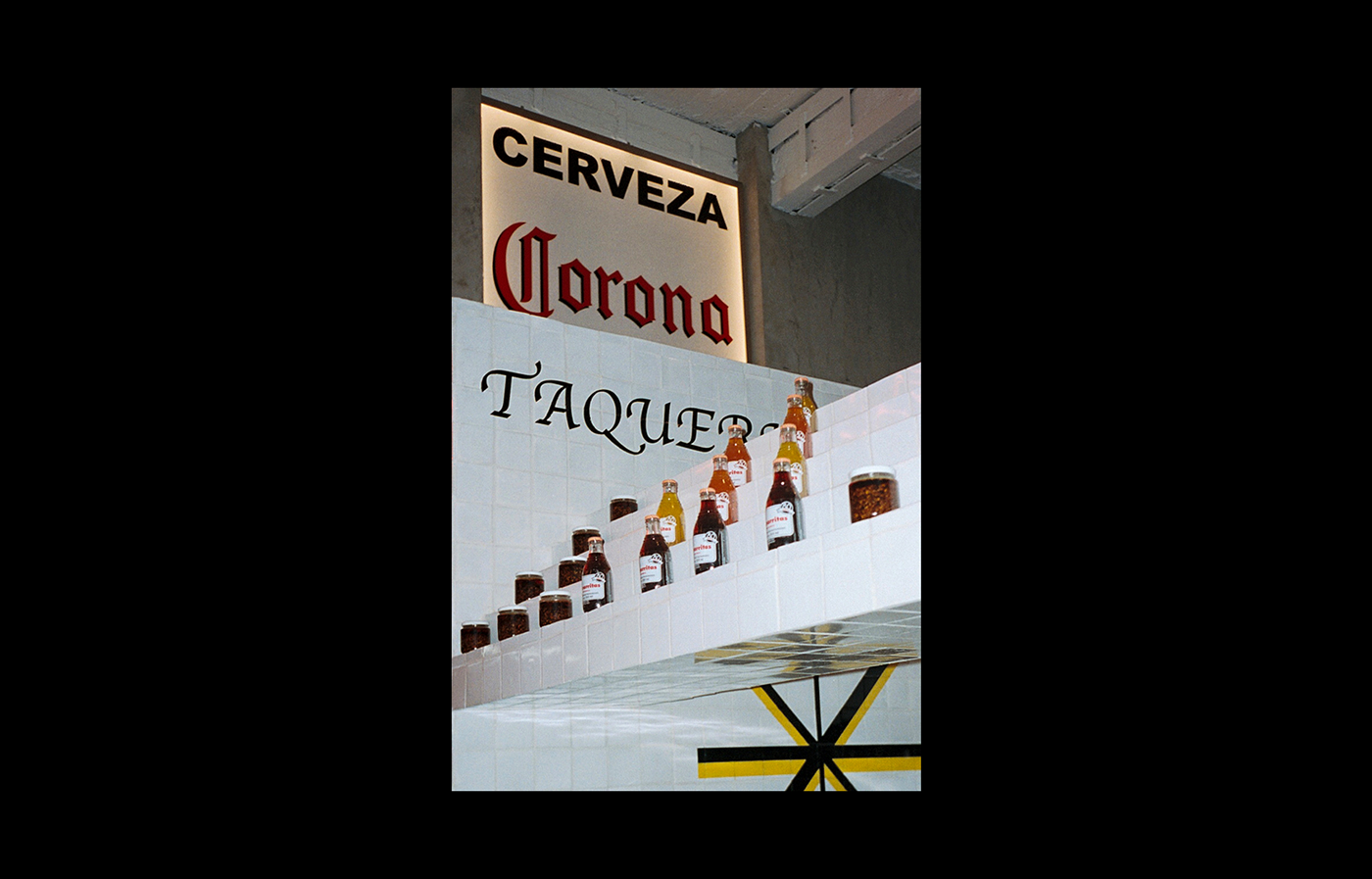architecture branding  Interior mexicocity restaurant Tacos taqueria