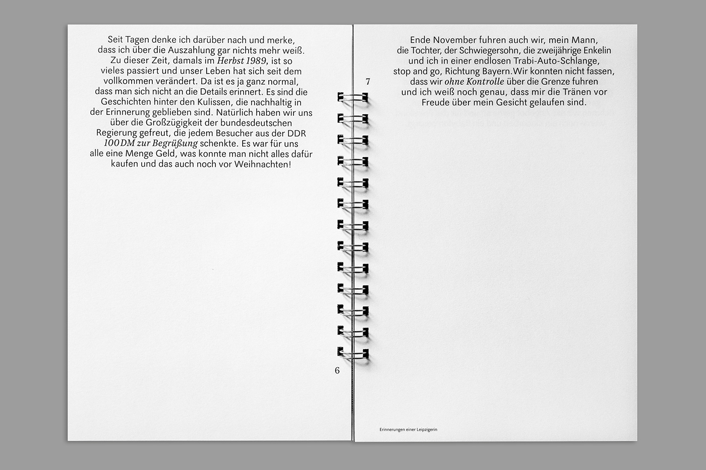 blackandwhite design editorial editorialdesign graphicdesign Layout magazine Photography  ringbinding typography  