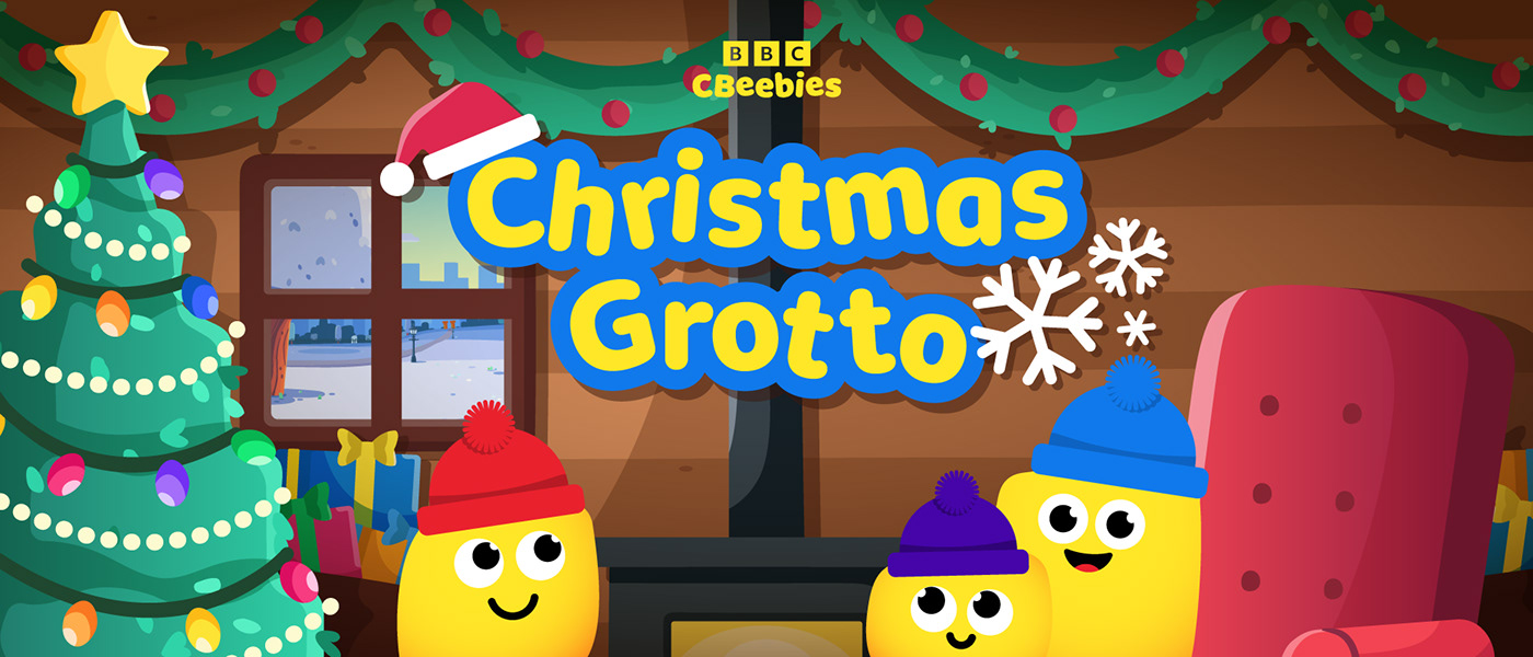 Christmas grotto cbeebies children Games ILLUSTRATION  Digital Art  adobe illustrator brands BBC