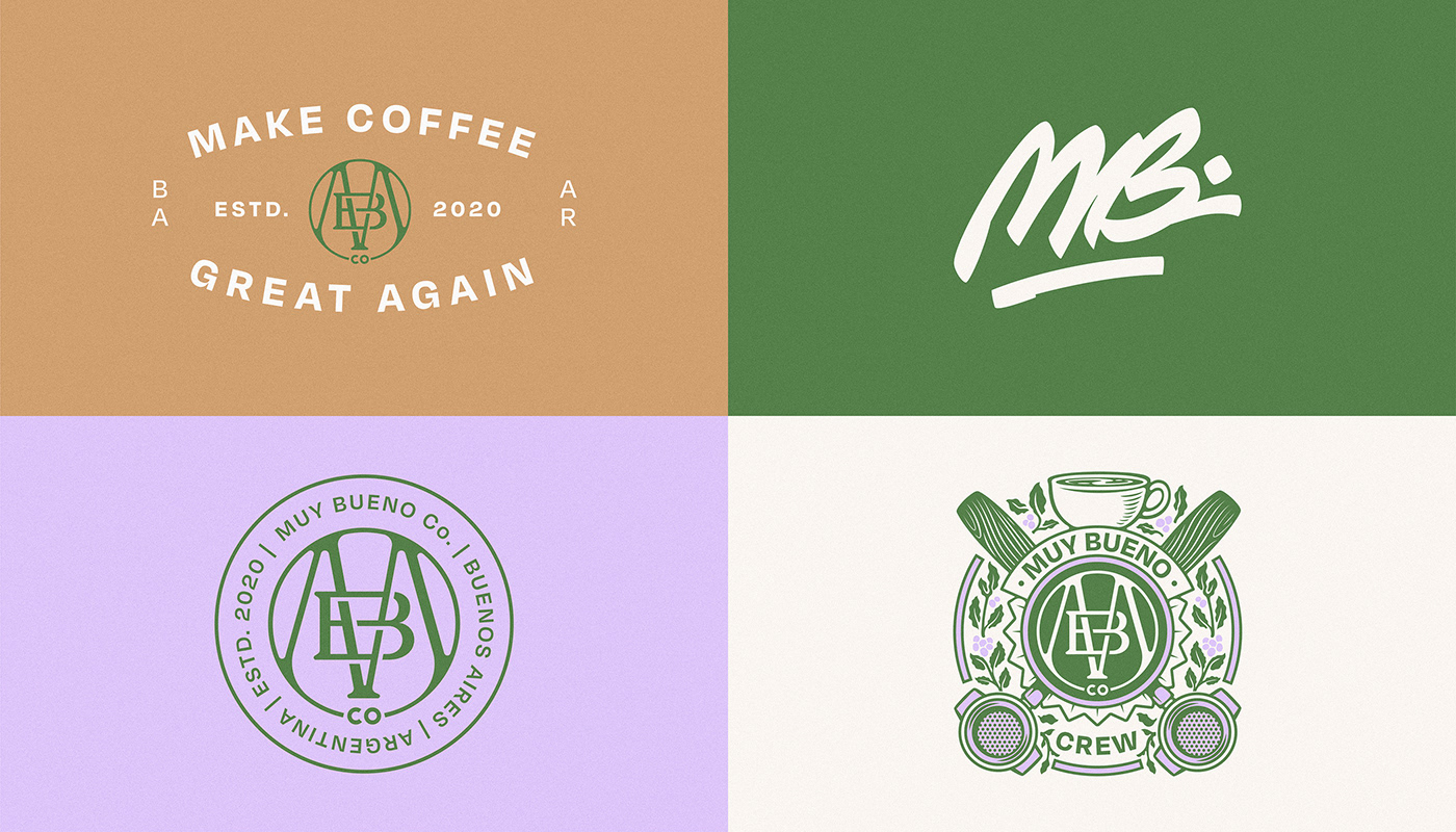 design ilustration Logo Design Coffee specialty coffee lettering Calligraphy   Badges monogram Branding Identity