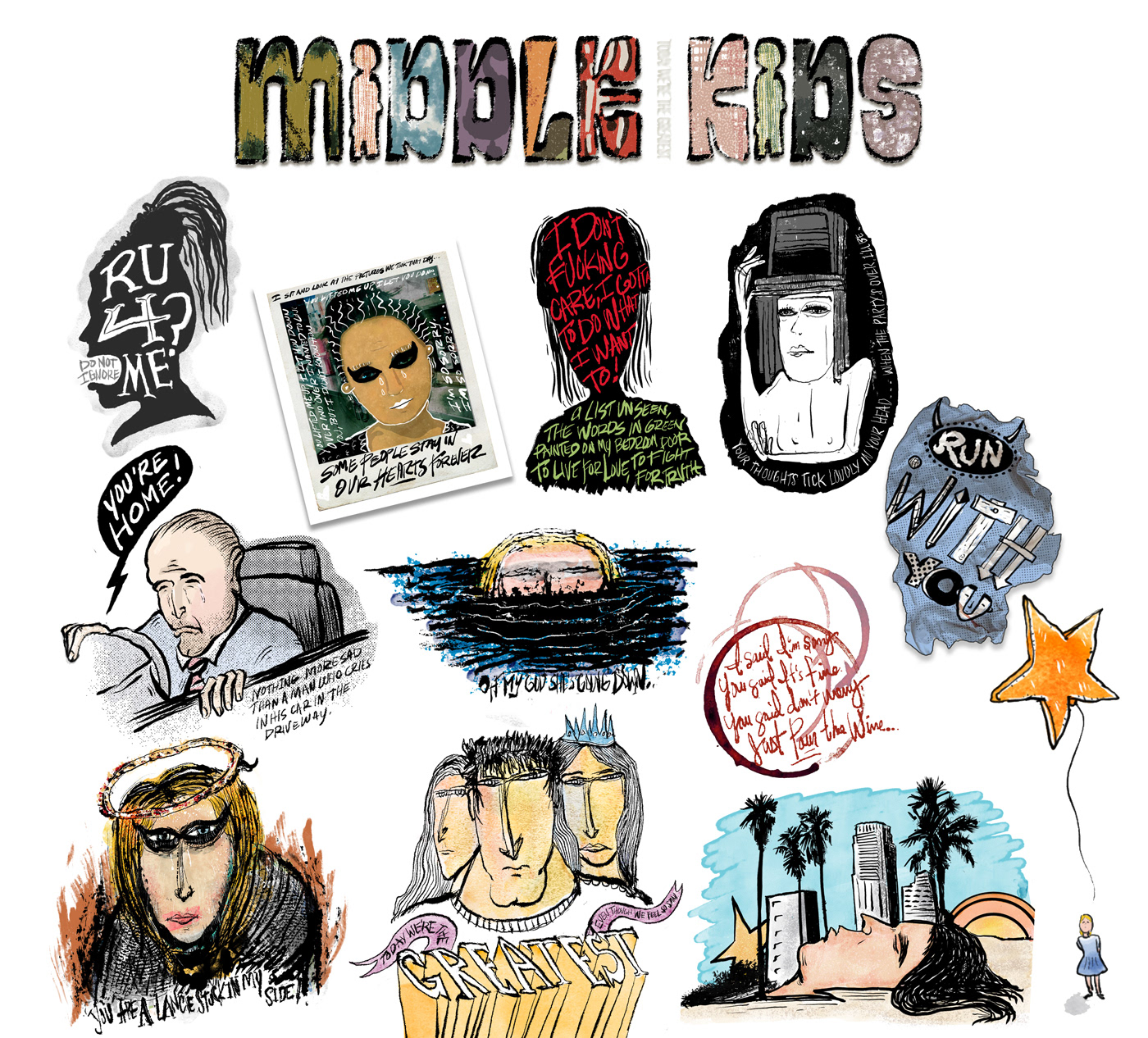 albums ILLUSTRATION  middle kids music songs