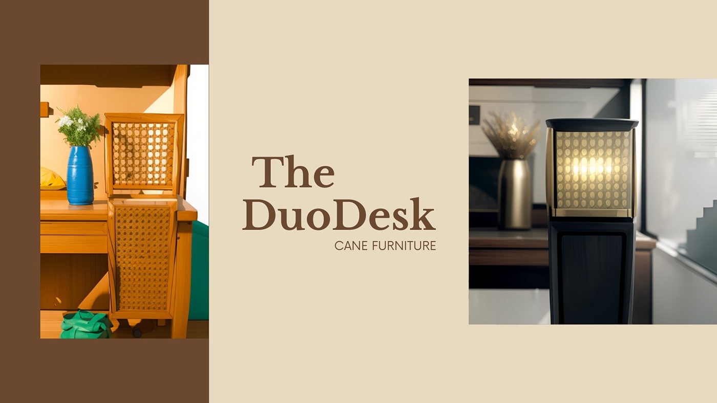 furniture design  Cane tabel