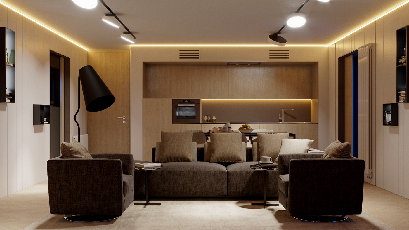 interiordesign coronarenderer 3dsmax moderninterior modern CG architecture design furniture 3dvisualization