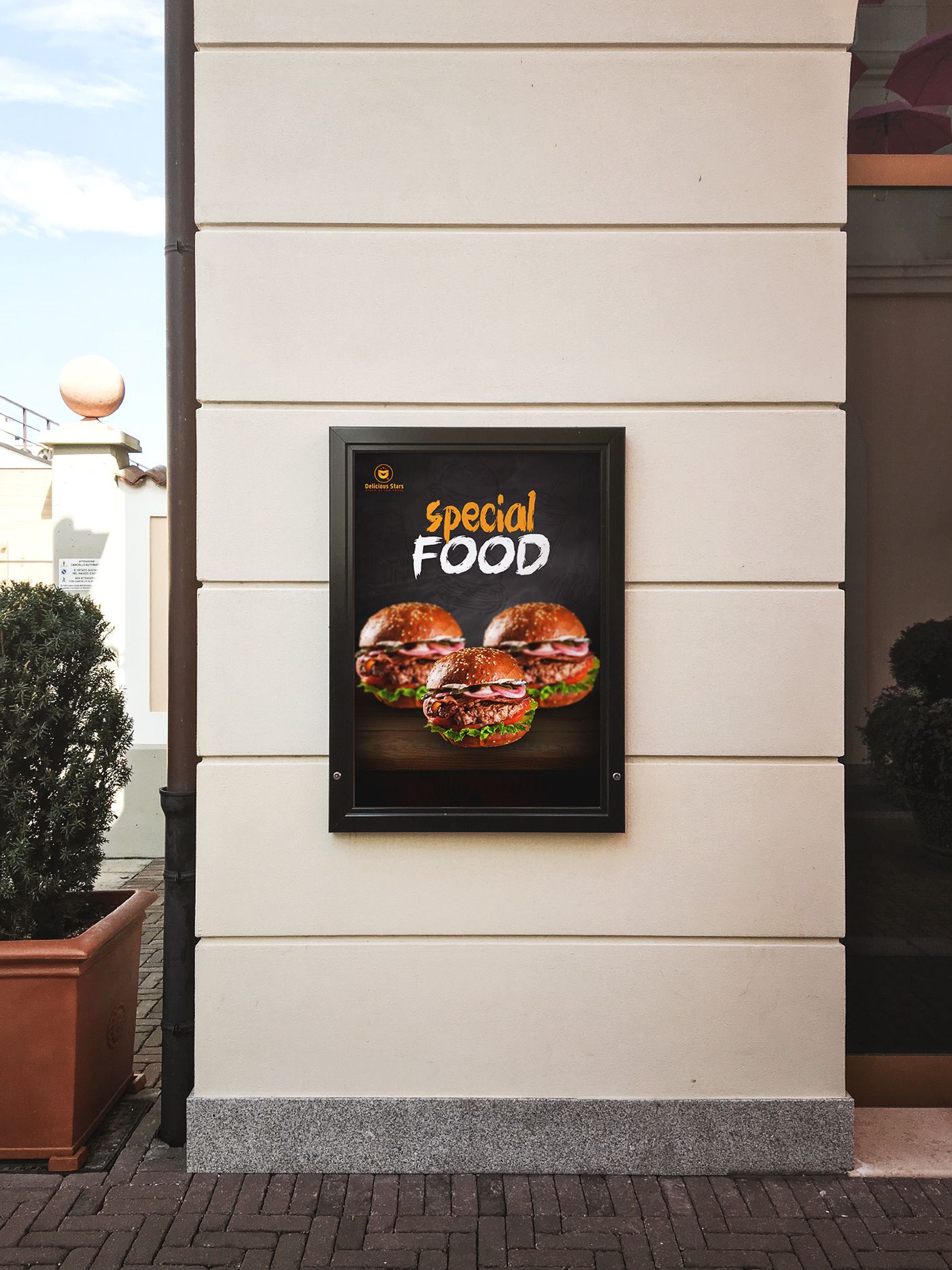 creative ads Creative Design outdoor ads poster Poster Design restaurant poster social media Social Media Design Food  food poster
