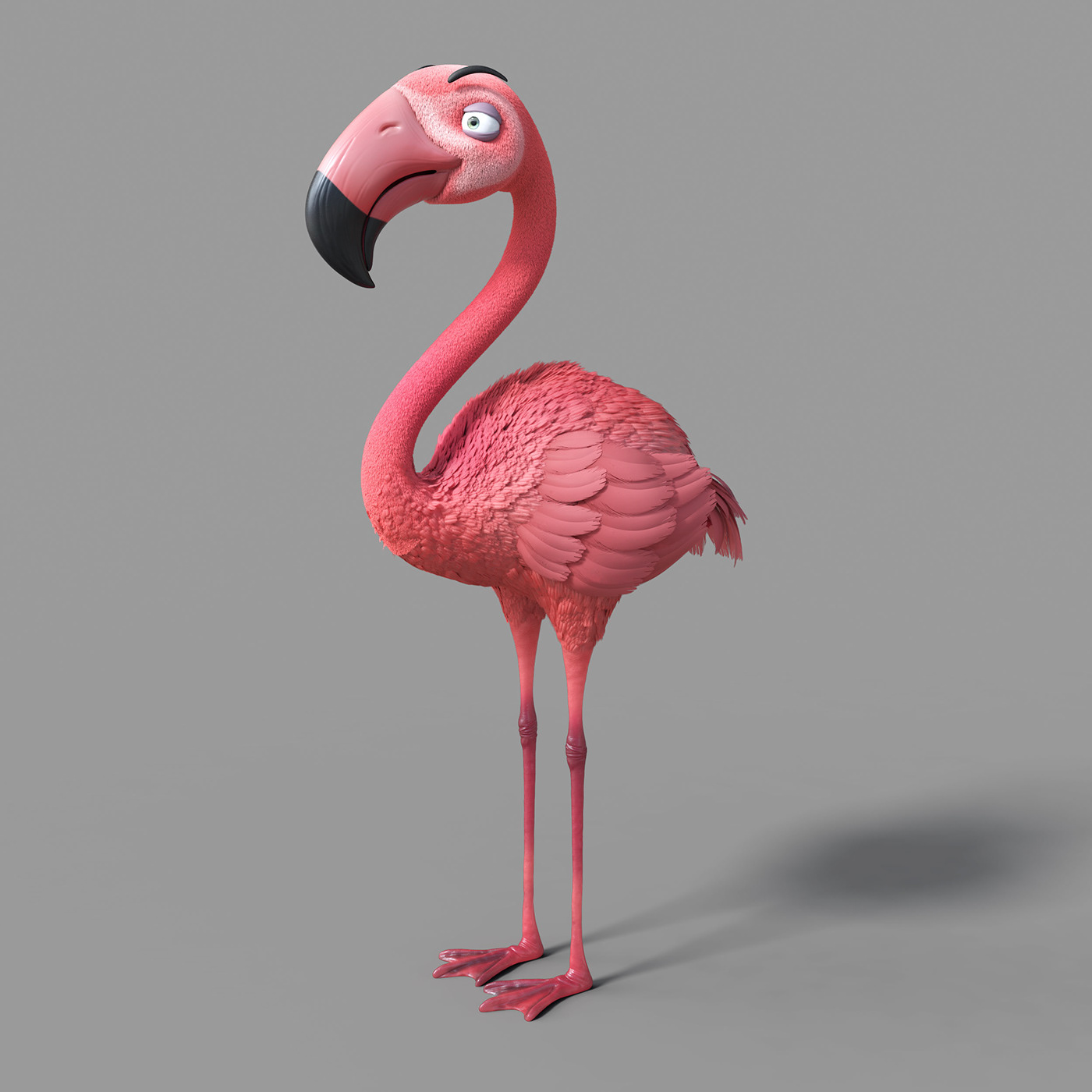 animals Salt sea cartoon CGI 3D Zbrush ILLUSTRATION  Character