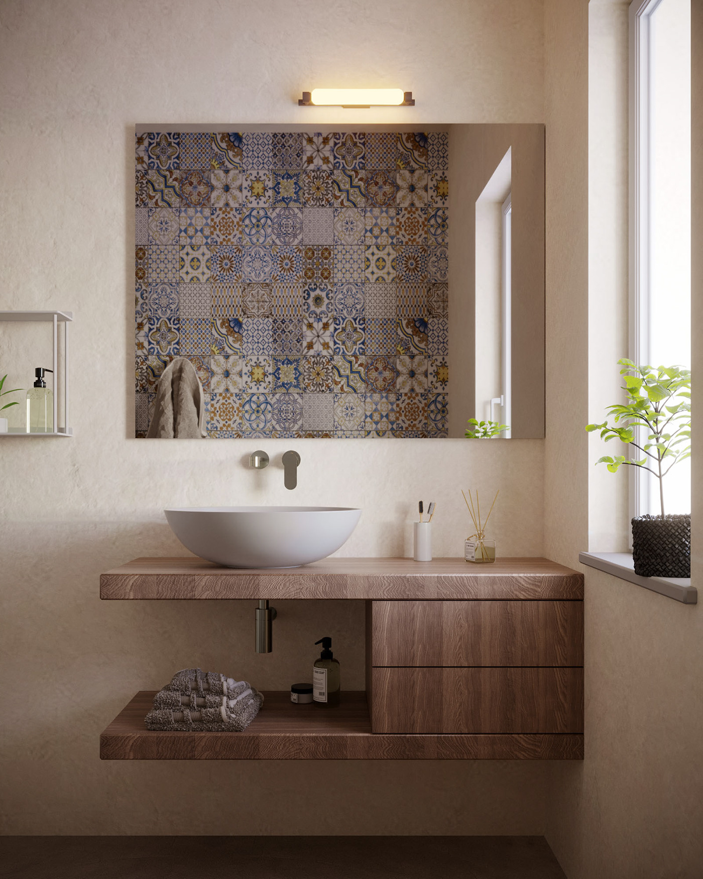 architecture bathroom interior design  visualization