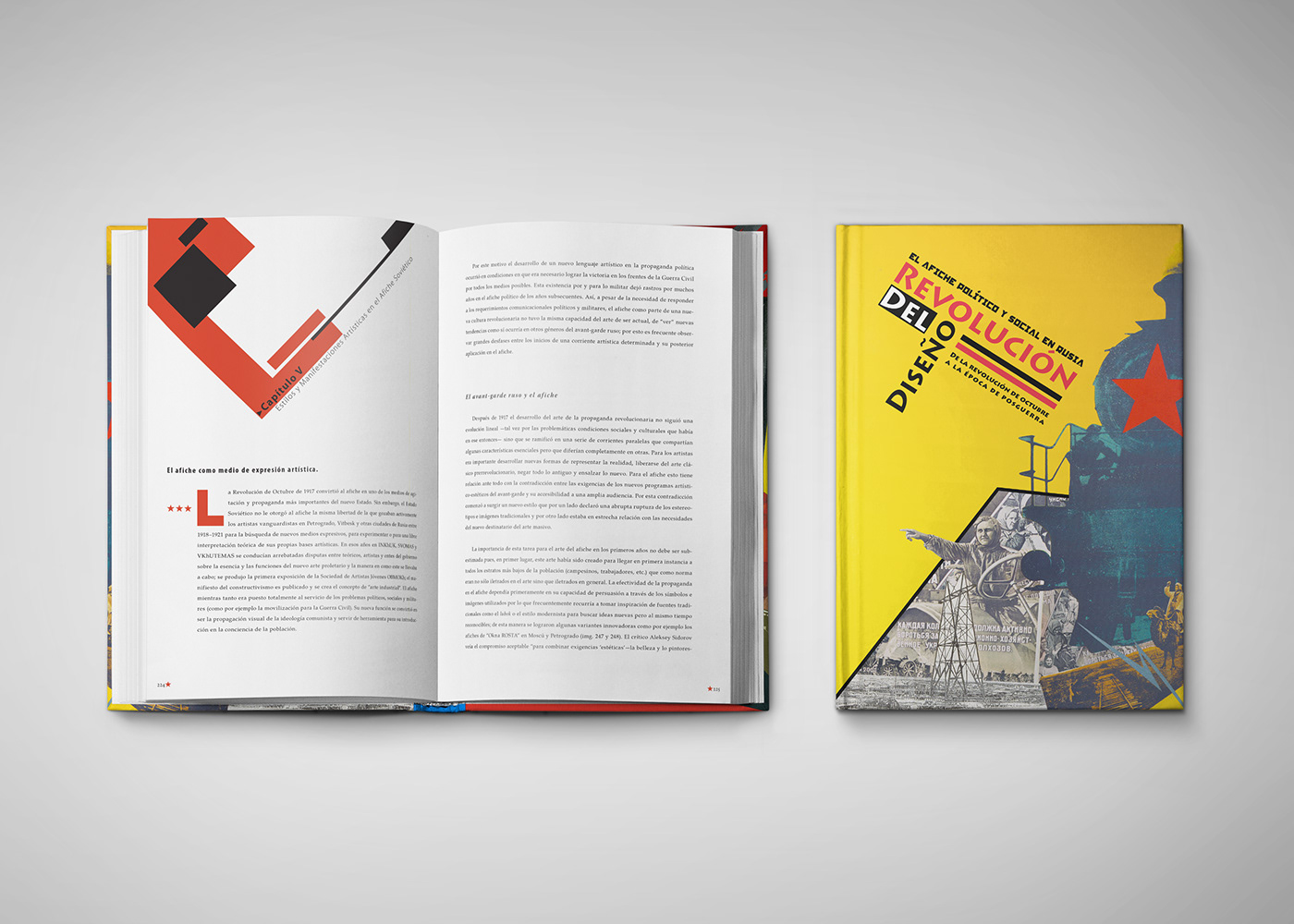 editorial design  constructivism book design book cover cover