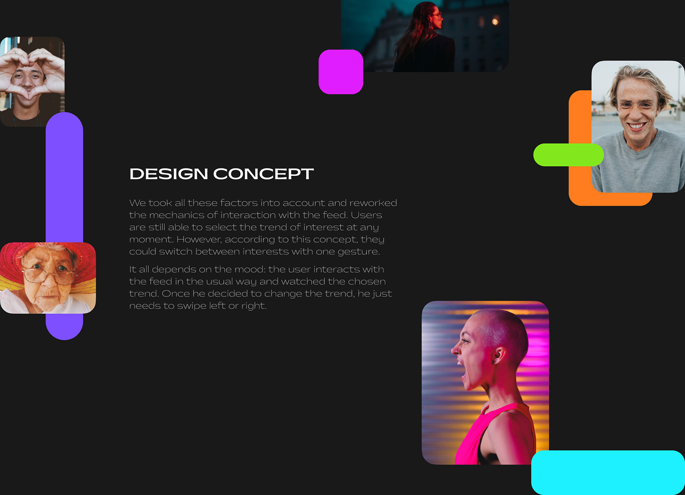 app design Figma ios Mobile app reels shorts TikTok trender UI/UX user interface