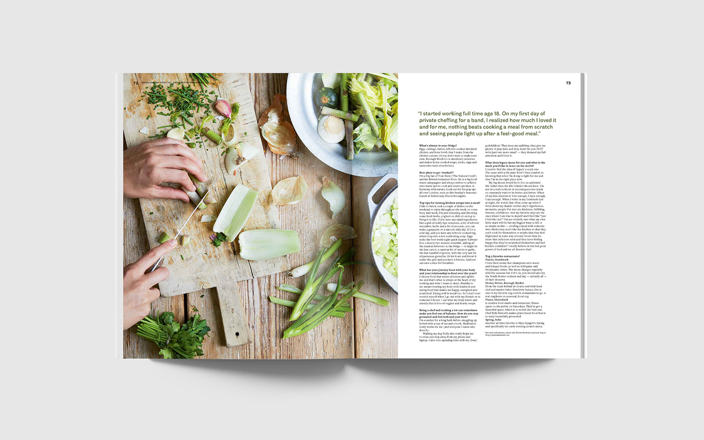 agriculture editorial environment Food  interview lifestyle magazine meat Sustainability typography  