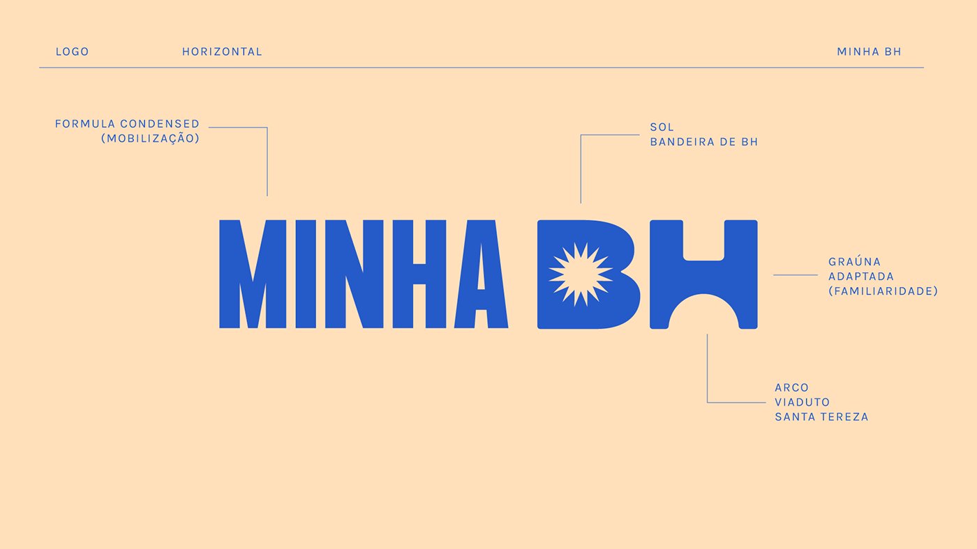 belo horizonte minas gerais Brasil identity branding  activism Brazil identidade visual Logo Design BH