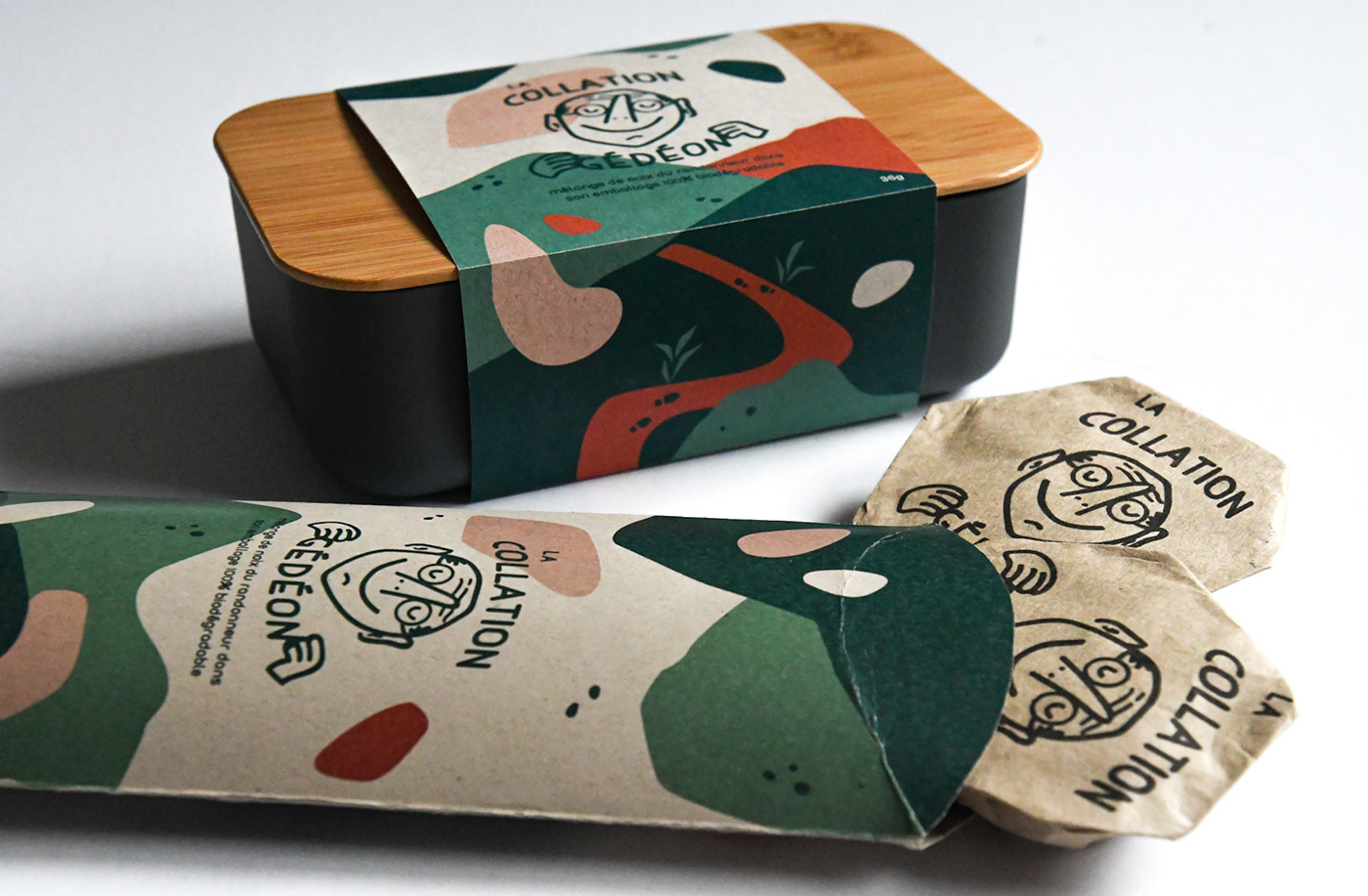 Packaging example #419: Branding & Packaging - Snack Box