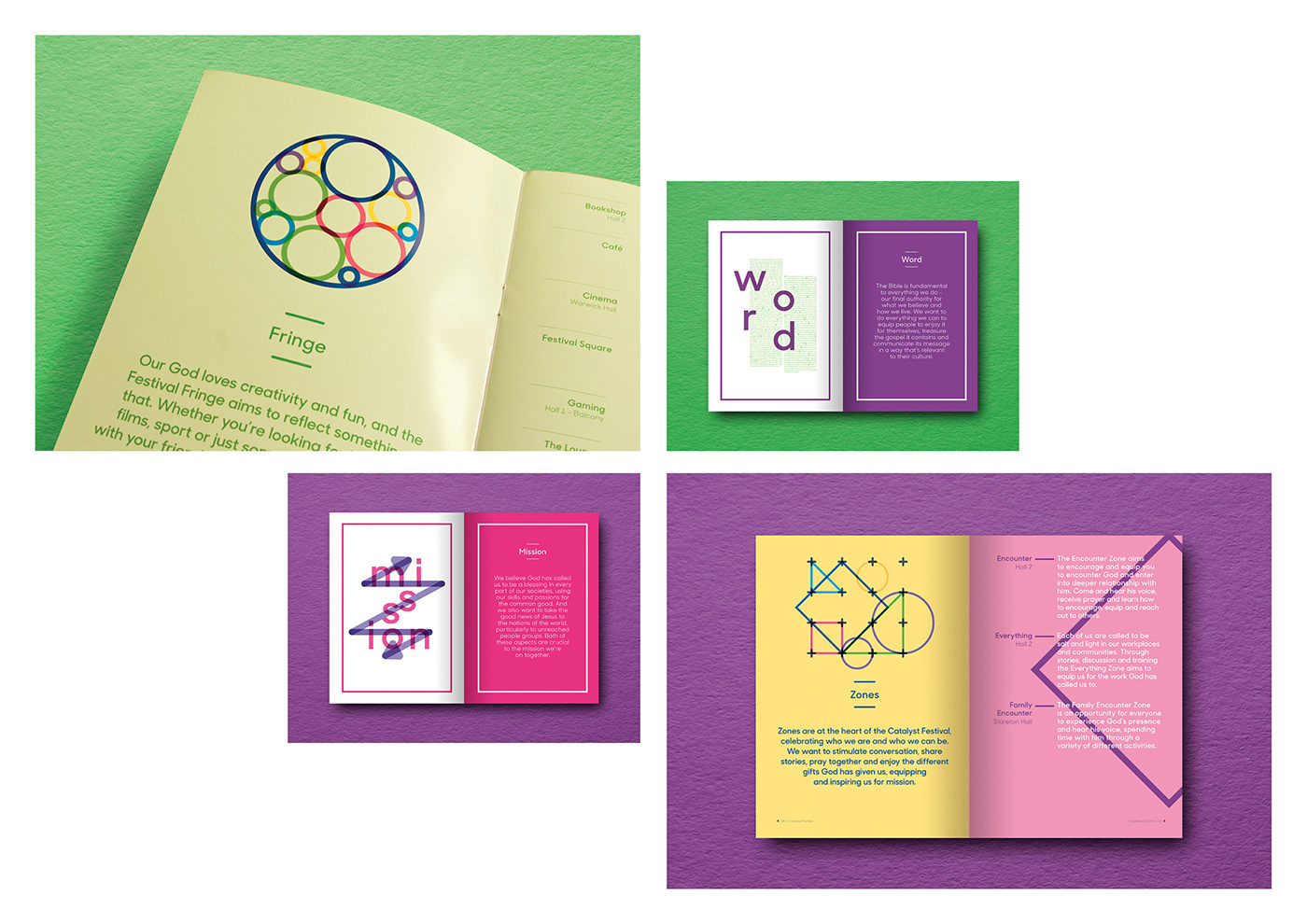 editorial design  graphic design  Colourful  pattern bold geometric faith Christian