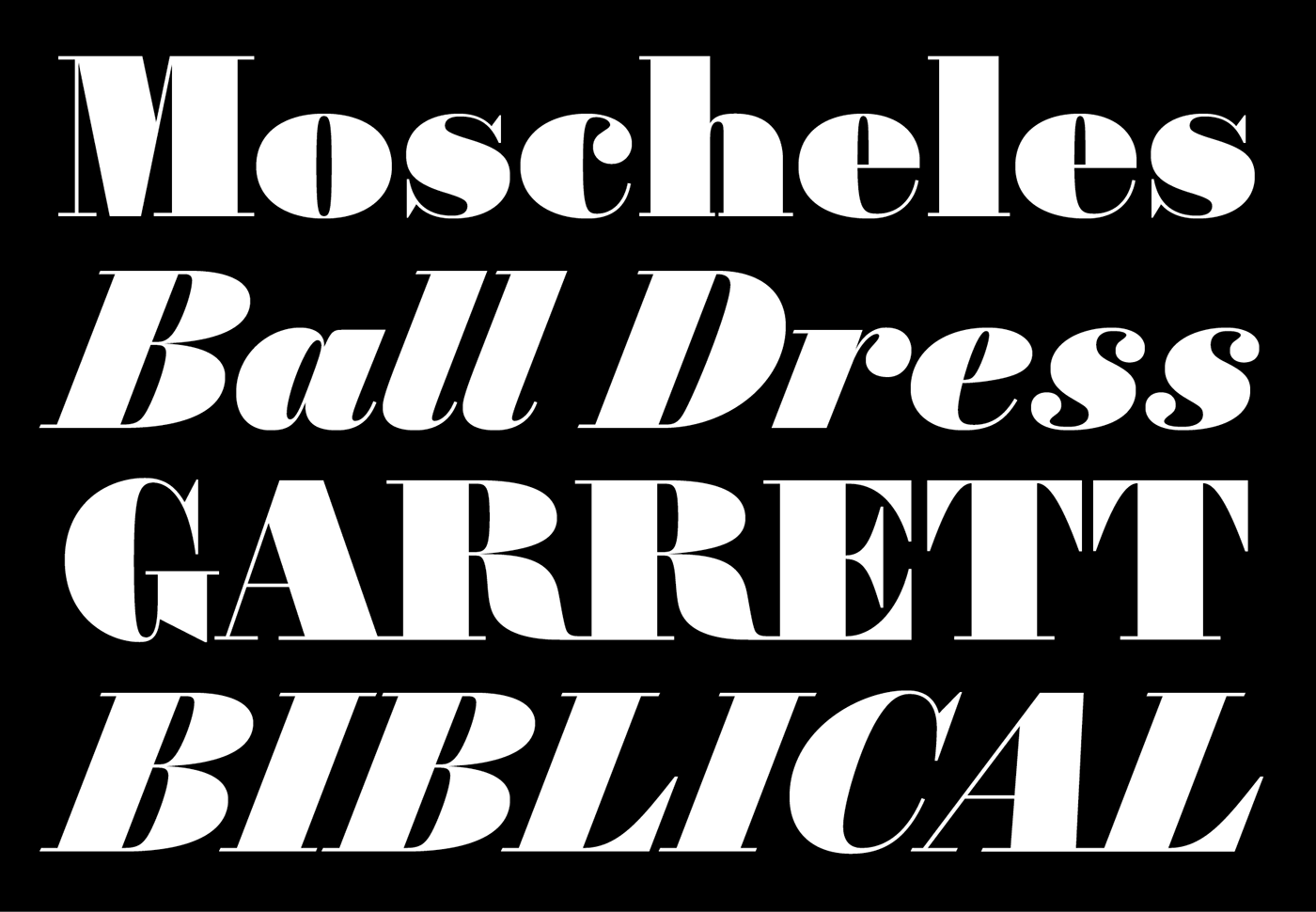 Loïc Sander Didot High Contrast Fashion  type family bodoni walbaum modern Typeface serif
