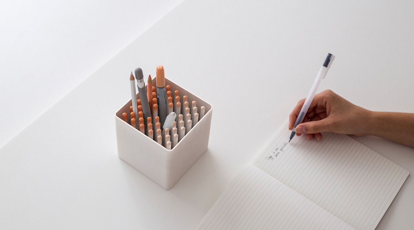 desk product holder industrial design  Marker pen Pen Holder pencil Pencil holder product design  Stationery
