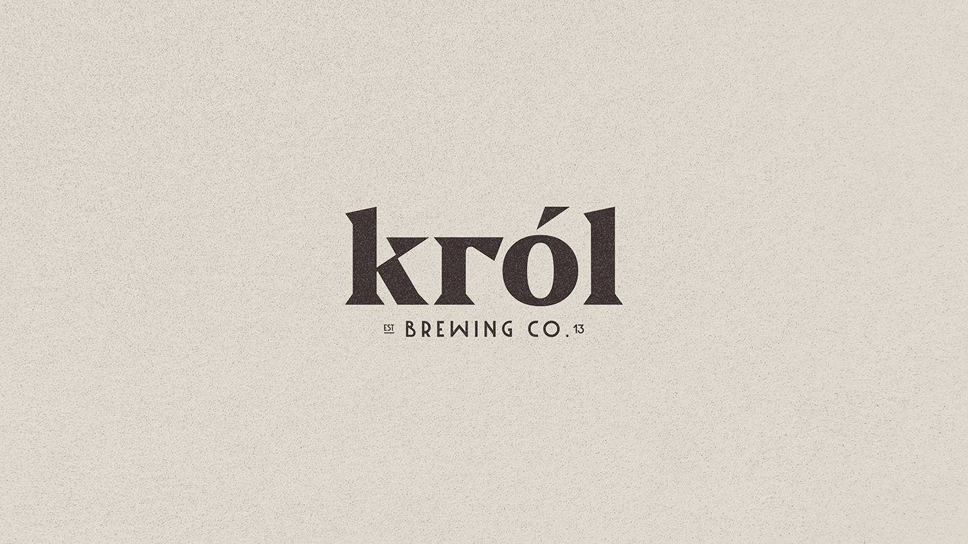 beer poland king krol cairo egypt brewing branding  kareemgouda identity