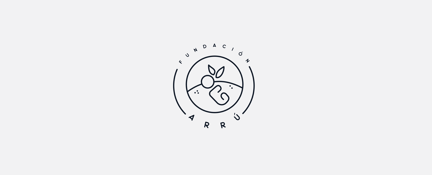design Arru branding  Newborns bebes prematuros mamas fundacion diseño logo