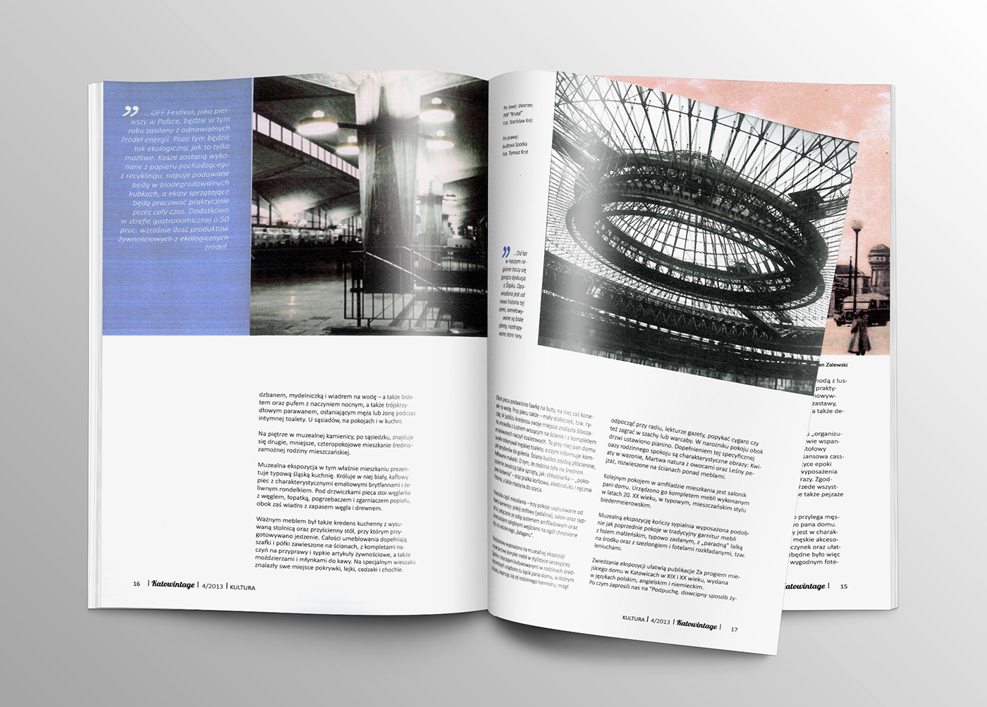 magazine typography   katowice print history Project