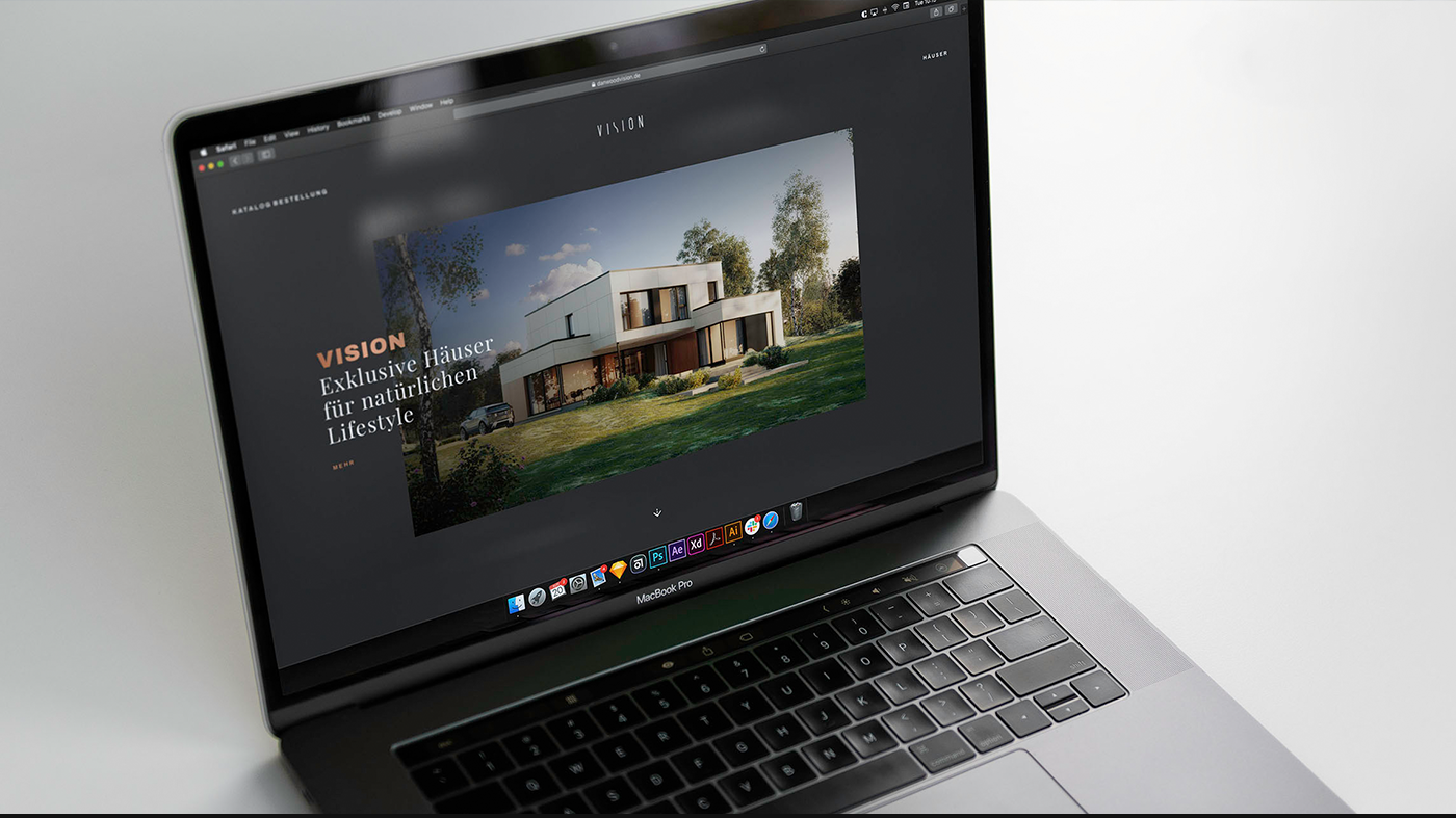 AR branding  danwood house property reality tool virtual vr Website