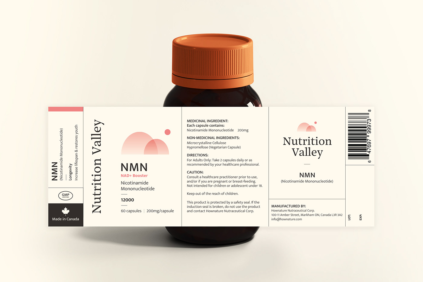 branding  identity Label logo Logo Design nutrition package design  Packaging valley vitamins