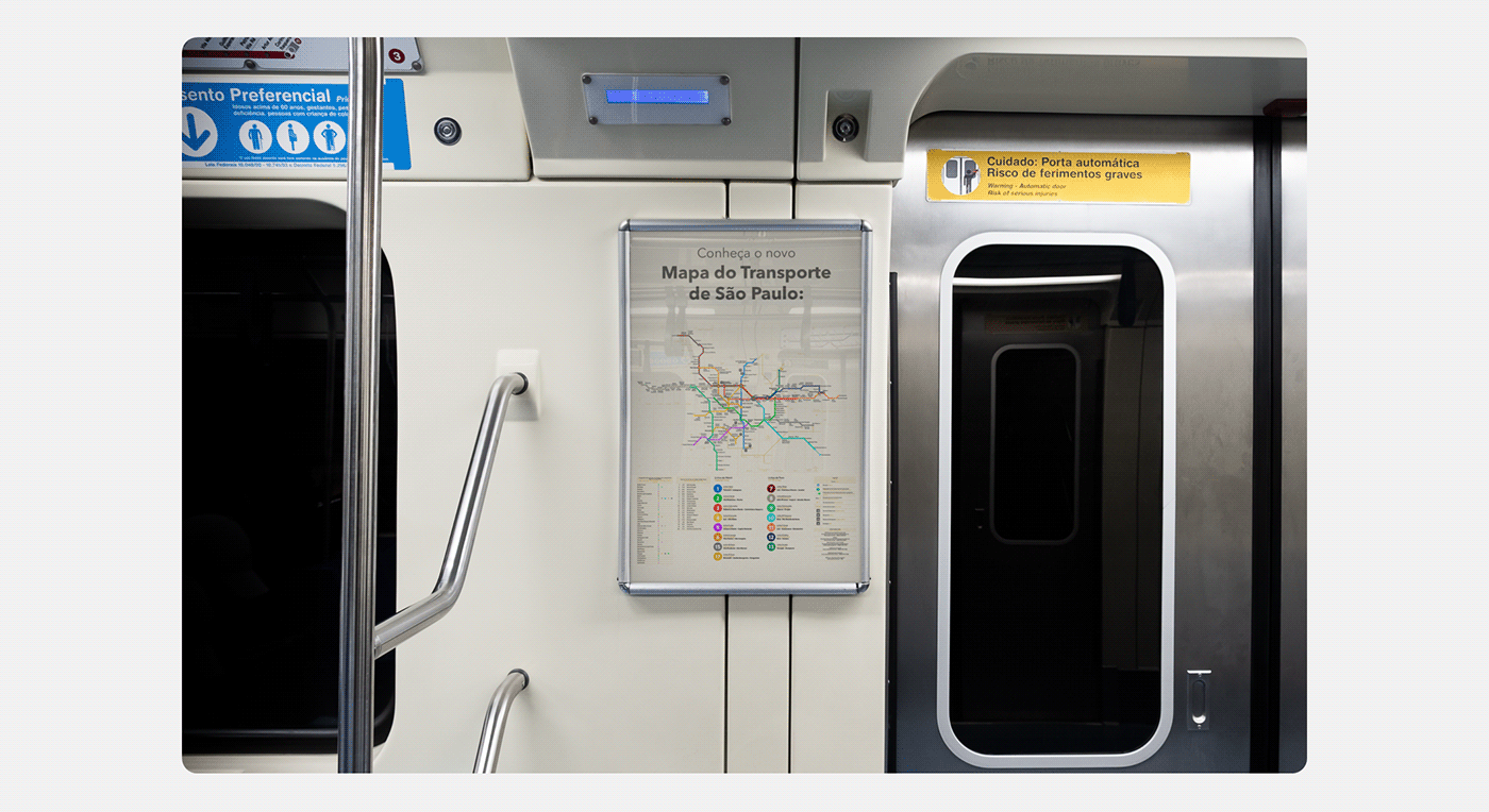 map subway subway map mapa metro trem são paulo Linha onibus redesign