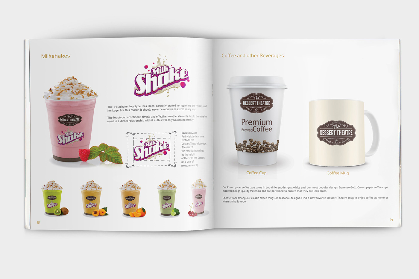 branding  print design  graphic design  ice cream dessert branding Packaging Restaurant Branding