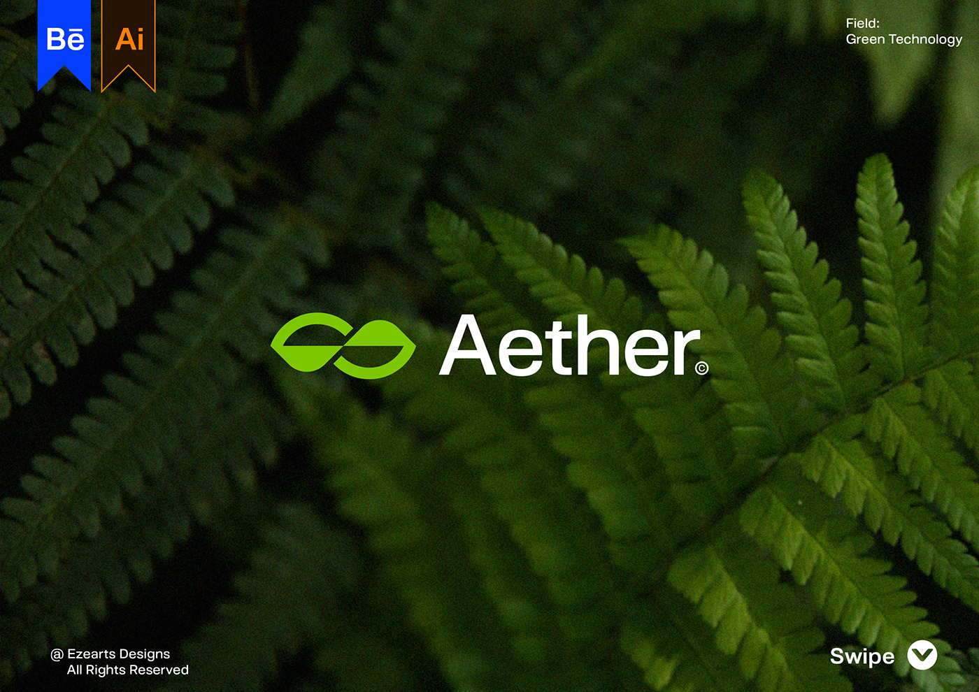 graphic design  logo green Nature