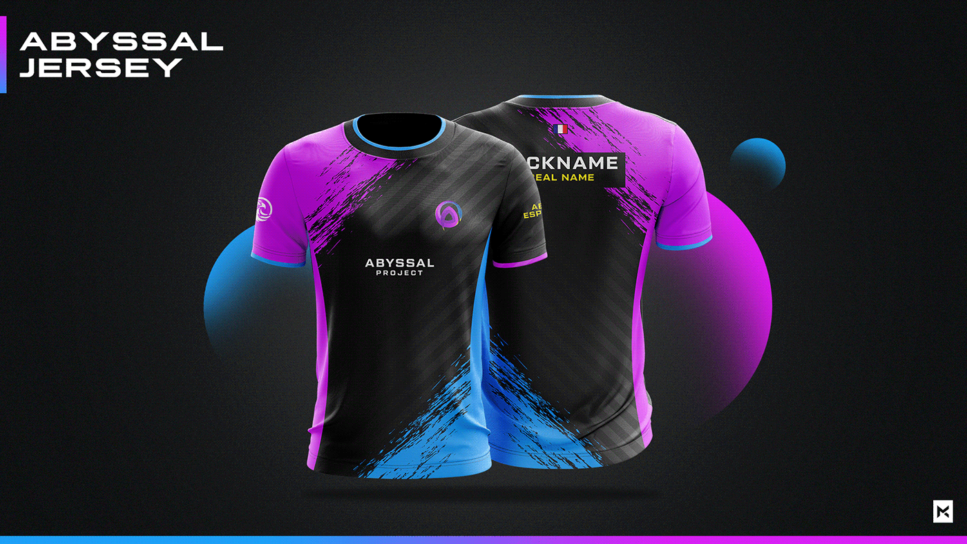 jersey Gaming esport COC clash of clan team Mockup maillot