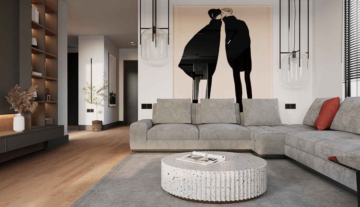interior design  architecture visualization ideas decor home house sculpture wood modern