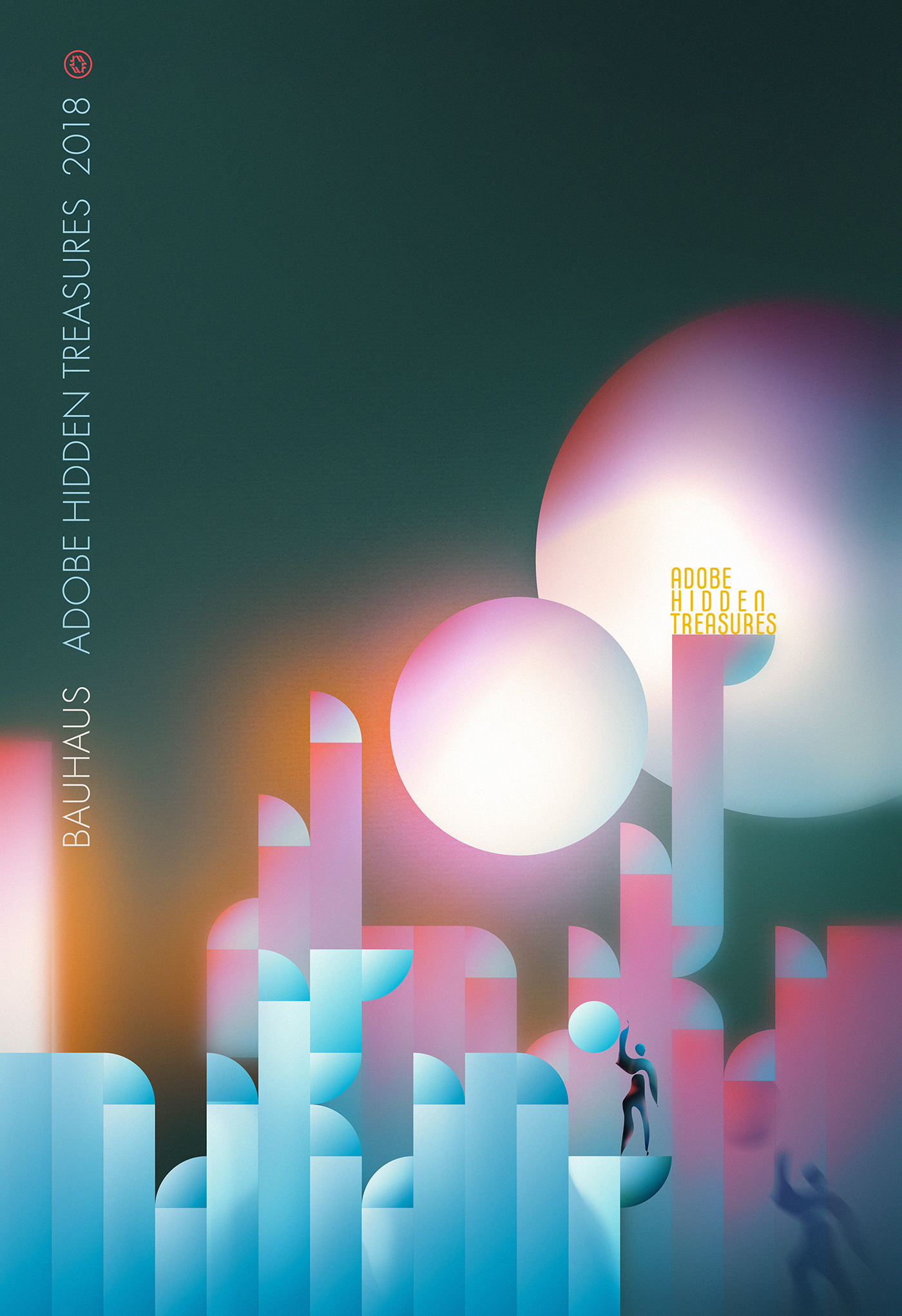 AdobeHiddenTreasures contest bauhaus wflemming color posters bauhaus 100 modernism