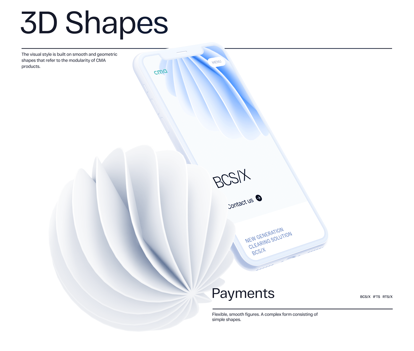 3D 3D figures 3D shapes branding  finance identity motion UI/UX Web Webflow