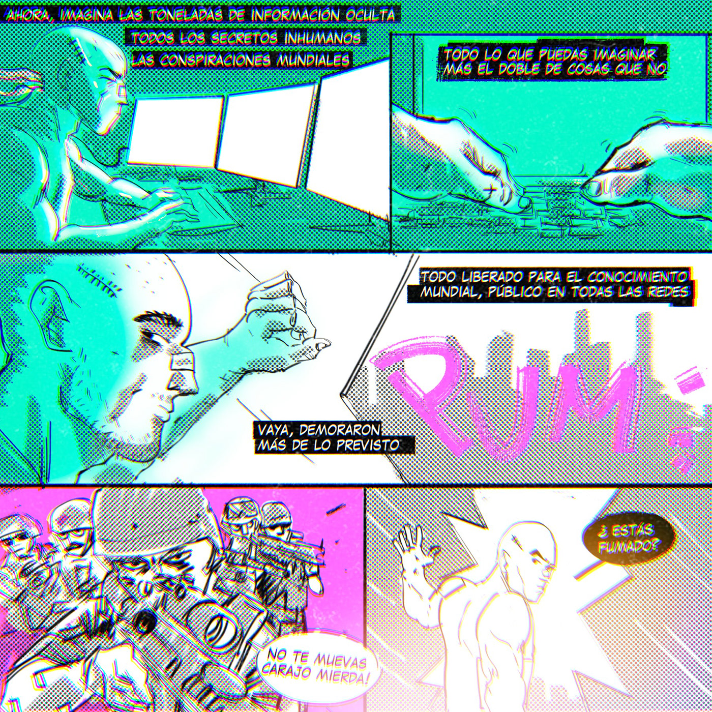 comic Webcomic comics Digital Art  ILLUSTRATION  novelagrafica