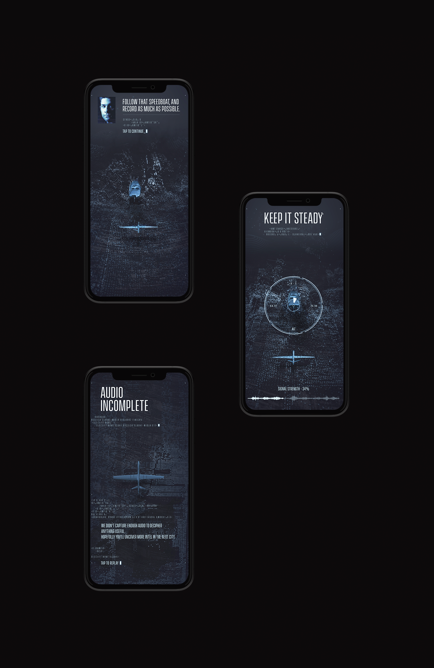 mobile interactive particle UI Animation Experience social campaign