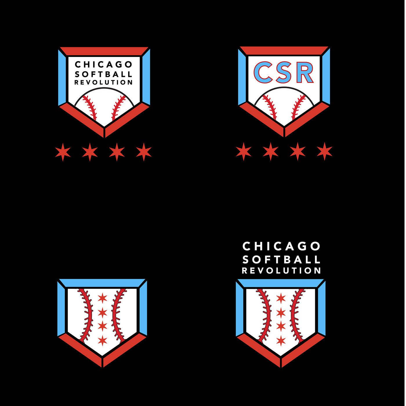 chicago softball logos chicagoflag chicagosports